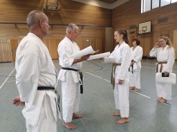 DAN Prüfung Laura Caroline